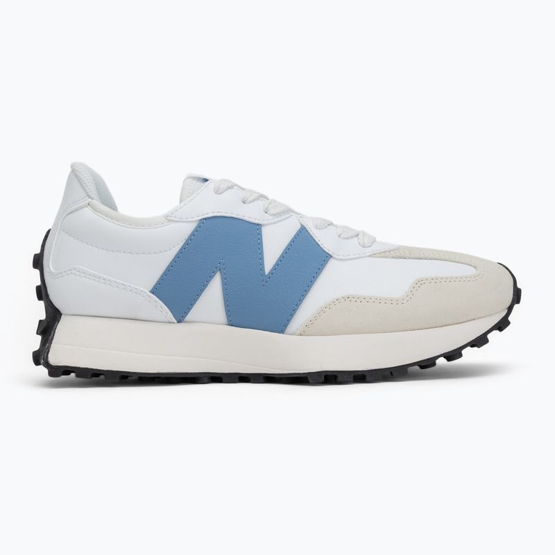 New Balance 327's V1 fehér/kék lagúna cipők 2