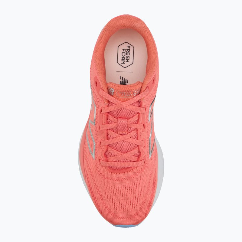Női futócipő New Balance Fresh Foam 680 v8 sunfade red 5