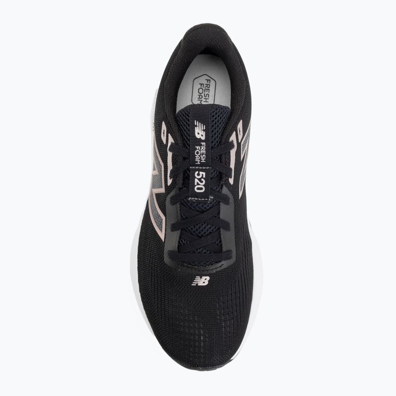 Női futócipő New Balance Fresh Foam 520's V9 black/castlerock/silver metallic 5