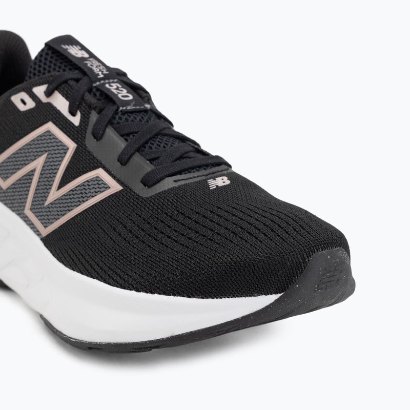Női futócipő New Balance Fresh Foam 520's V9 black/castlerock/silver metallic 7