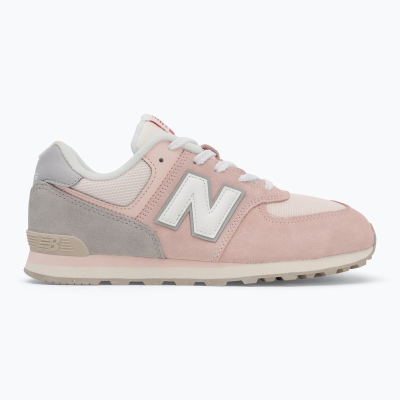 New Balance 574's V1 héj rózsaszín cipők 2