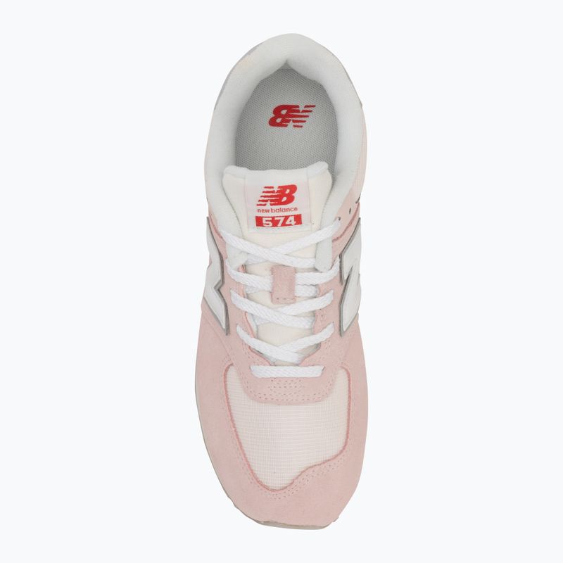 New Balance 574's V1 héj rózsaszín cipők 5