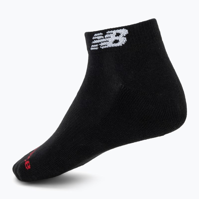 Zokni New Balance Everyday Low Cut 6 pairs black/white 3