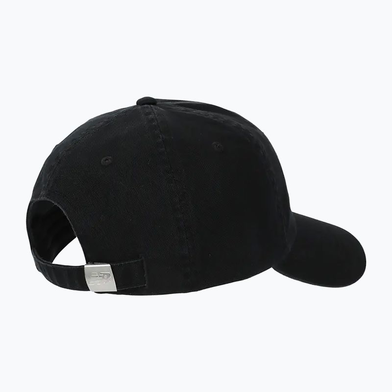 Női New Balance 6 Panel Class fekete baseball sapka fekete 2