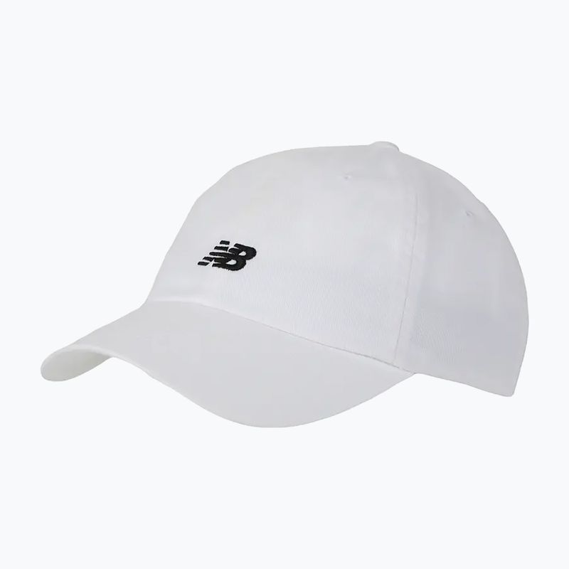 Női New Balance 6 Panel Class fehér baseball sapka fehér