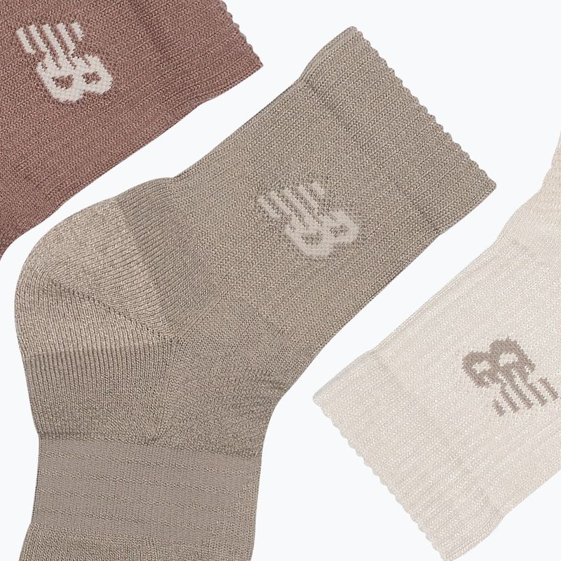 New Balance Active Cushion Quarter zokni 3 pár nyomtatás / minta / egyéb 4