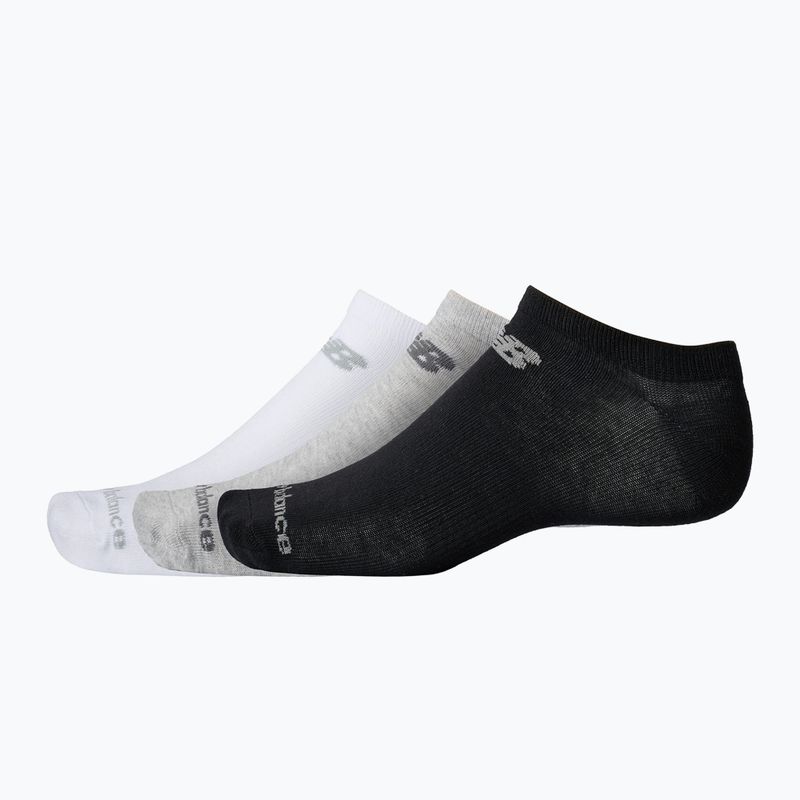 New Balance Performance Basic No Show zokni 3 pár fehér több színű