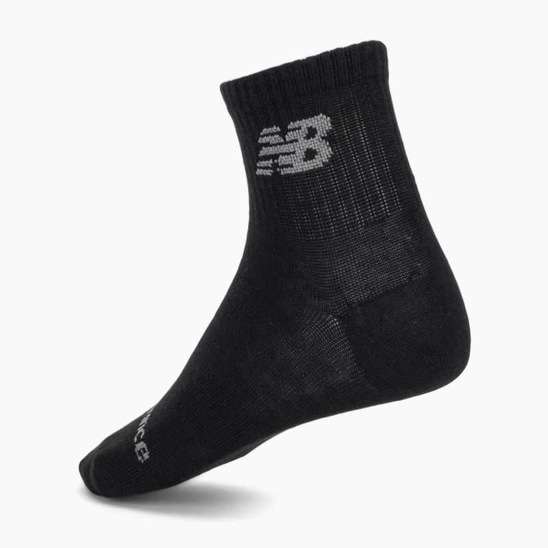 Zoknik New Balance Performance Basic Ankle 3 pairs black/white 2