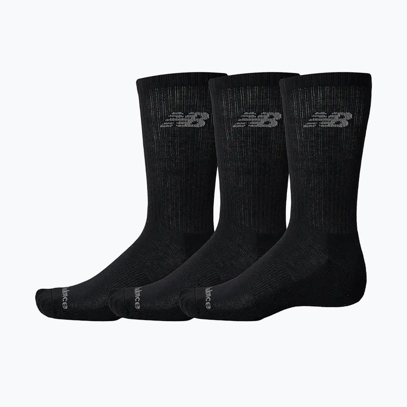 New Balance Performance Basic Crew zokni 3 csomag fekete