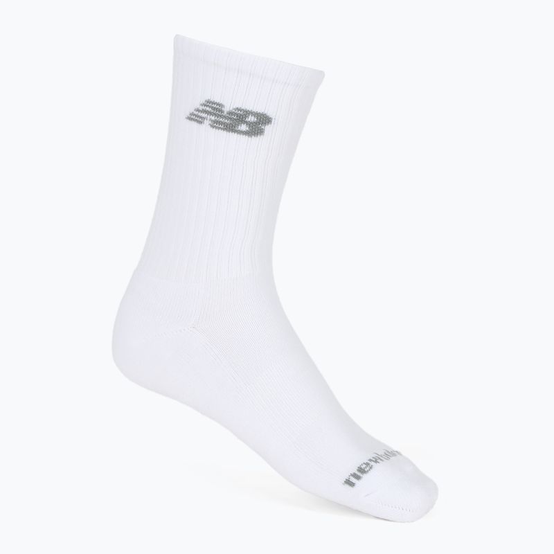 New Balance Performance Basic Crew zokni 3 csomag fehér több színben 3