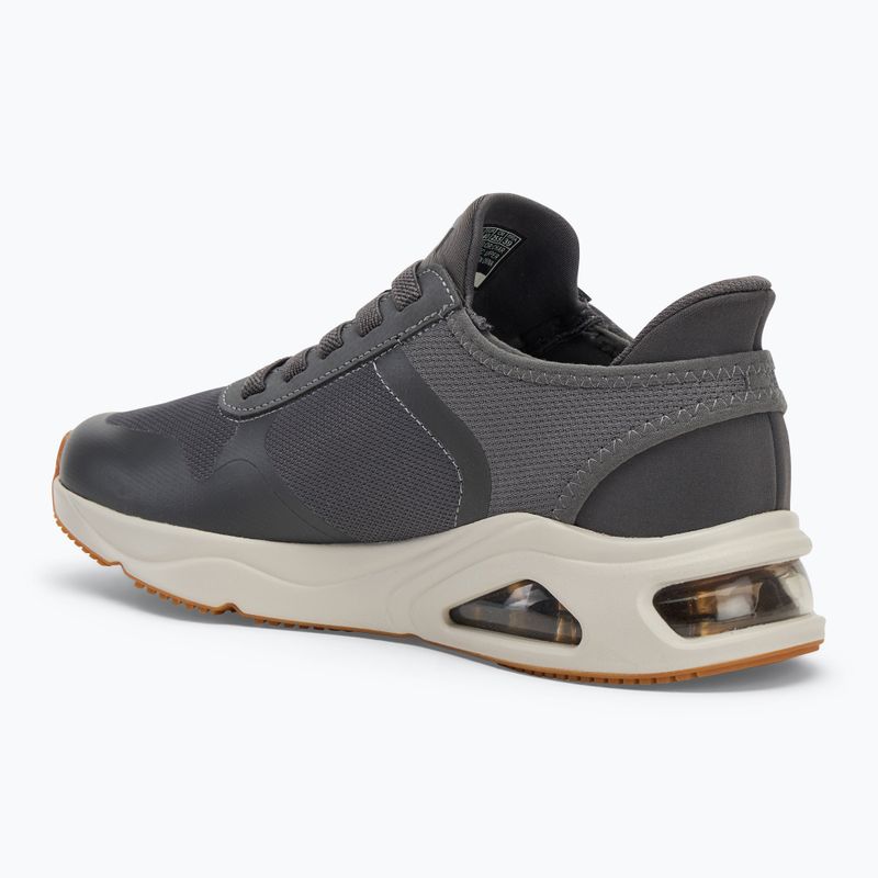 Férfi cipő SKECHERS Uno Tres-Air Necessairy Comfort charcoal 3