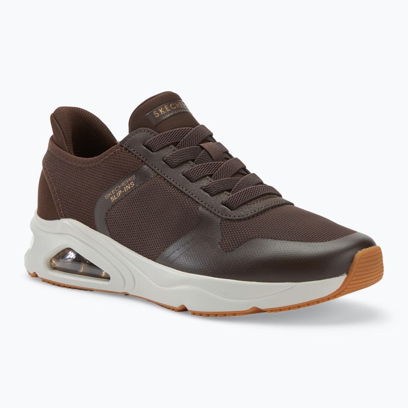 Férfi cipő SKECHERS Uno Tres-Air Necessairy Comfort chocolate