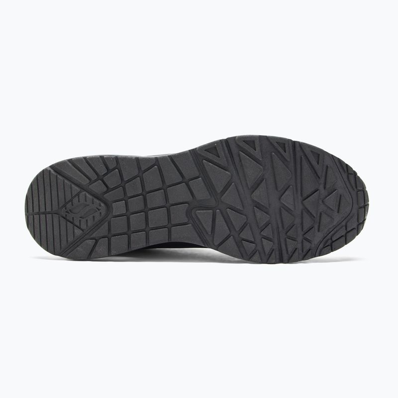 Női cipő SKECHERS Uno Wedge Hi Steps black/rose gold 4