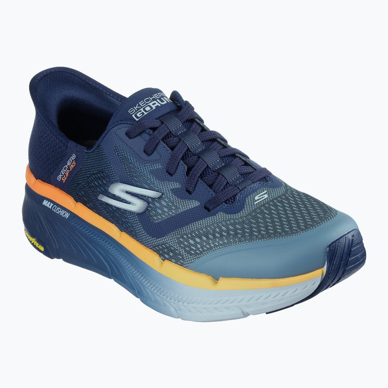 Férfi cipő SKECHERS Max Cushioning Premier 2.0 navy/orange 8