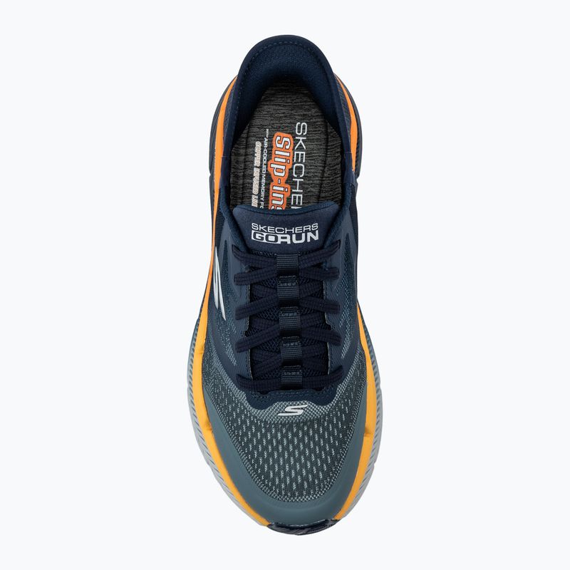 Férfi cipő SKECHERS Max Cushioning Premier 2.0 navy/orange 5