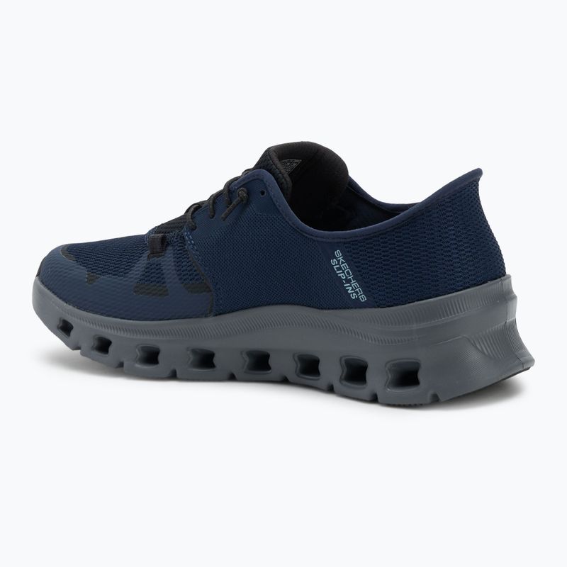 Férfi SKECHERS Glide-Step Pro cipő navy/szénszín 3