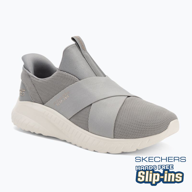 Női cipők SKECHERS Bobs Squad Chaos Your Moment szürke