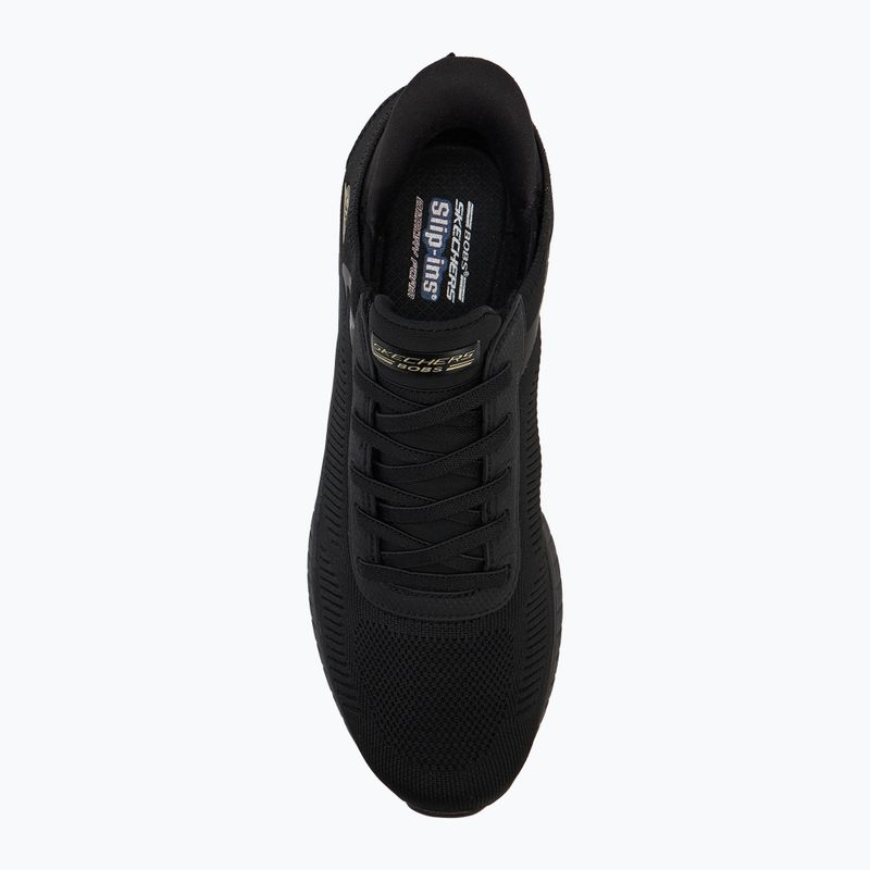 Női cipő SKECHERS Bobs Squad Chaos Current Muse black 5