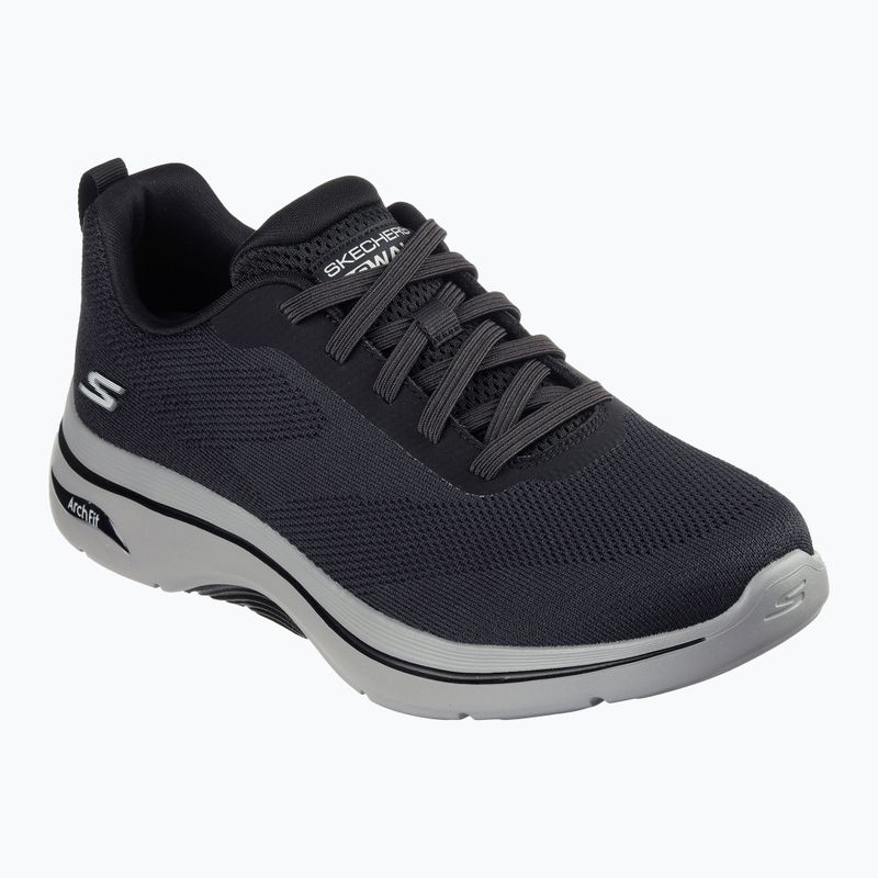 Férfi cipő SKECHERS Go Walk Arch Fit 2.0 Temporal fekete 8