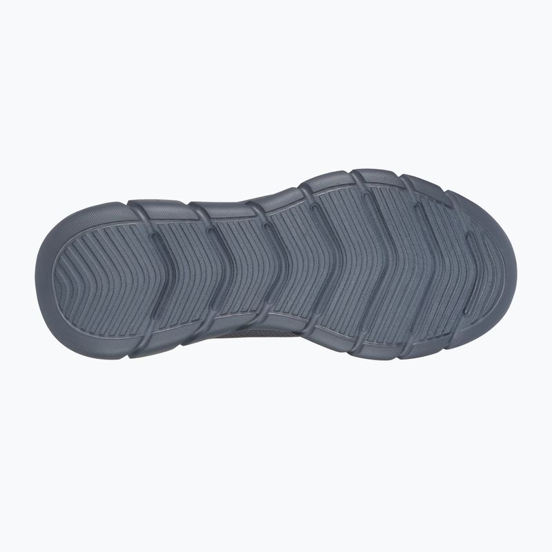 Férfi SKECHERS Bobs B Flex Chill Edge sötét szürke cipő 11