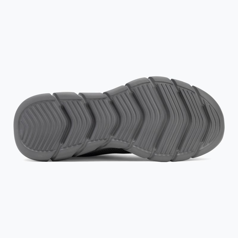 Férfi SKECHERS Bobs B Flex Chill Edge sötét szürke cipő 4
