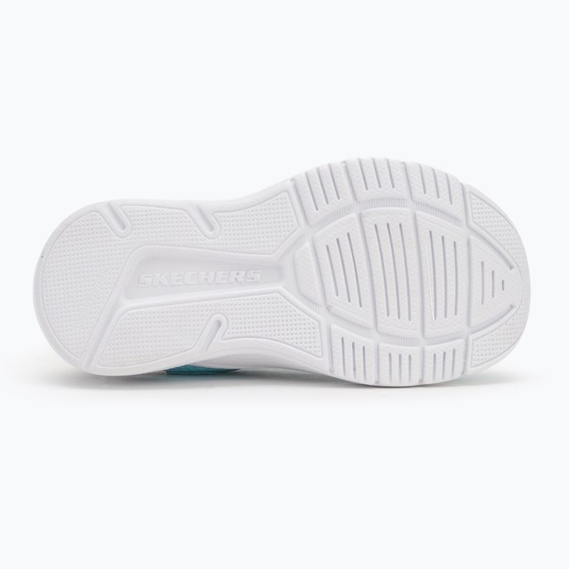 SKECHERS Microspec Advance aqua/lila gyermekcipő 4