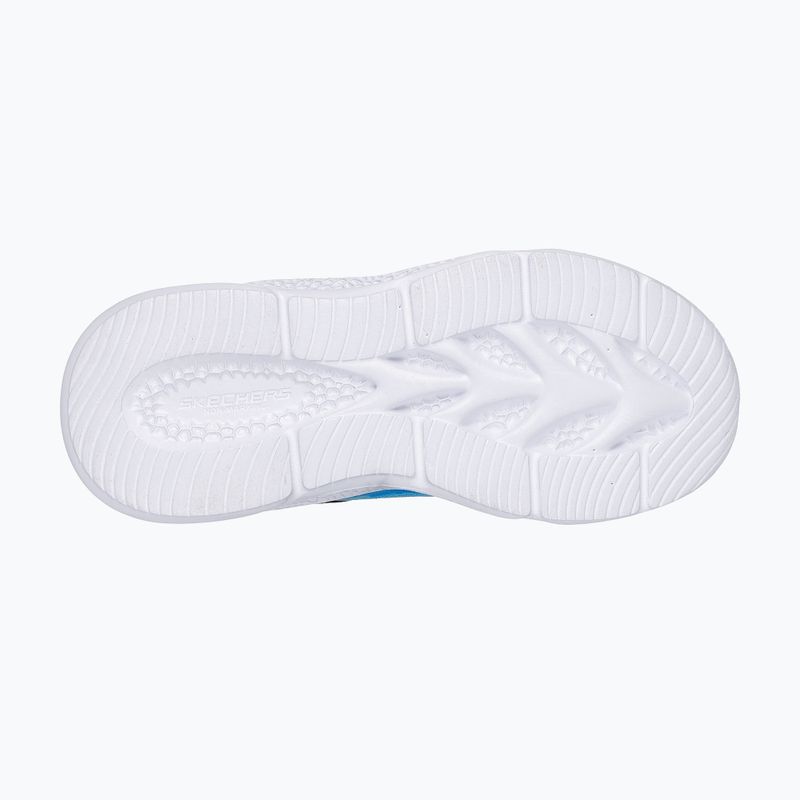 SKECHERS Meteor Lights fekete/kék gyermekcipő 2