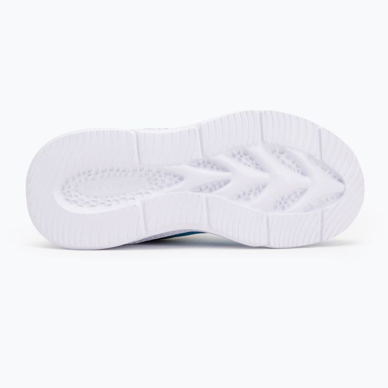 SKECHERS Meteor Lights fekete/kék gyermekcipő 4
