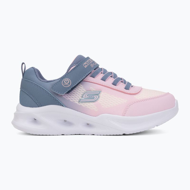 Gyerekcipő SKECHERS Sola Glow Ombre Deluxe gray 2