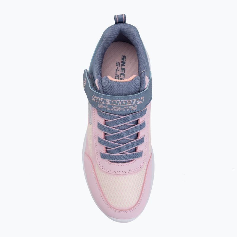 Gyerekcipő SKECHERS Sola Glow Ombre Deluxe gray 5