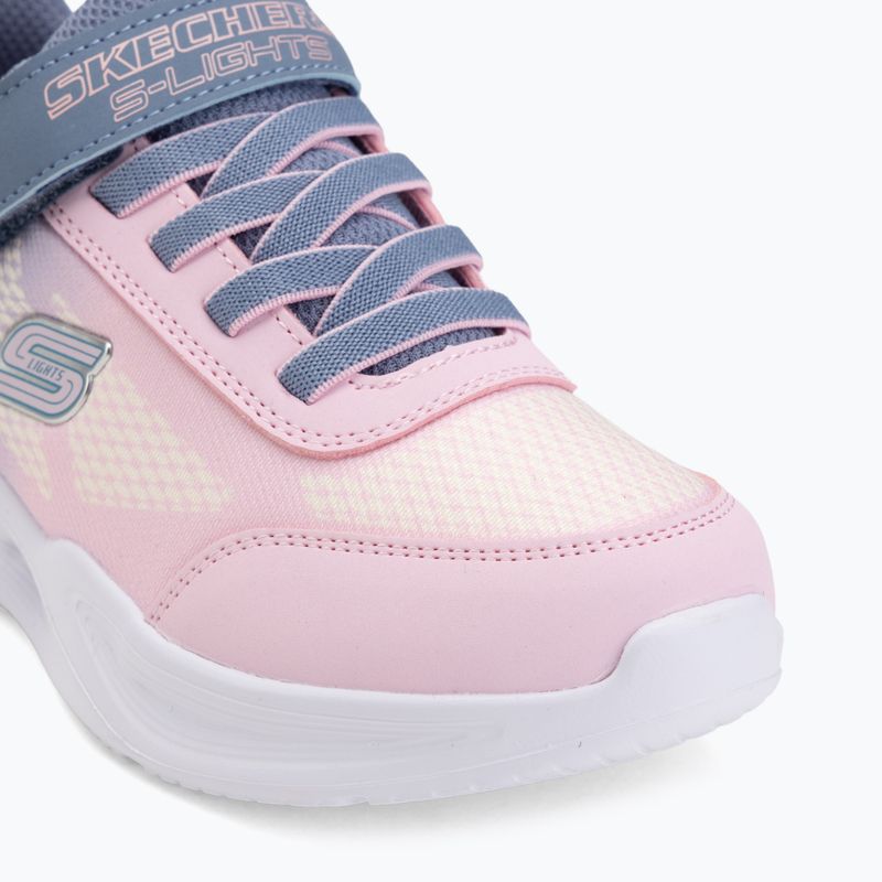 Gyerekcipő SKECHERS Sola Glow Ombre Deluxe gray 7