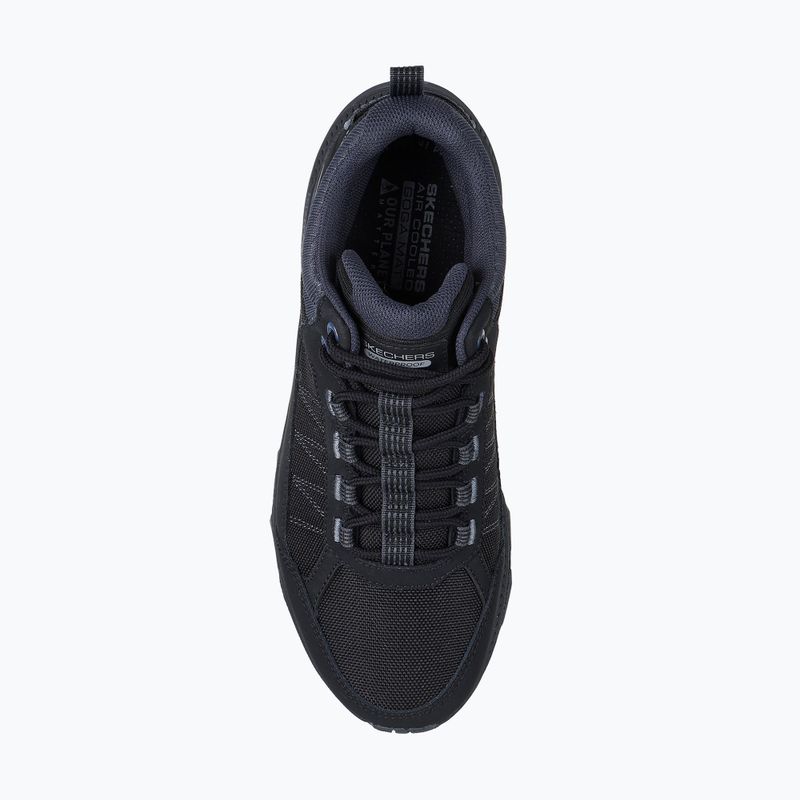 Női SKECHERS Go Run Trail Altitude 2.0 Cold Creek fekete/szénszínű cipő 12