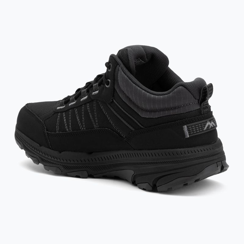 Női SKECHERS Go Run Trail Altitude 2.0 Cold Creek fekete/szénszínű cipő 3