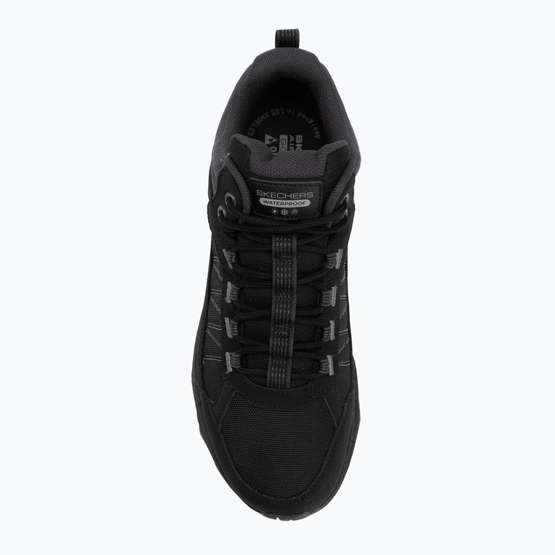 Női SKECHERS Go Run Trail Altitude 2.0 Cold Creek fekete/szénszínű cipő 5