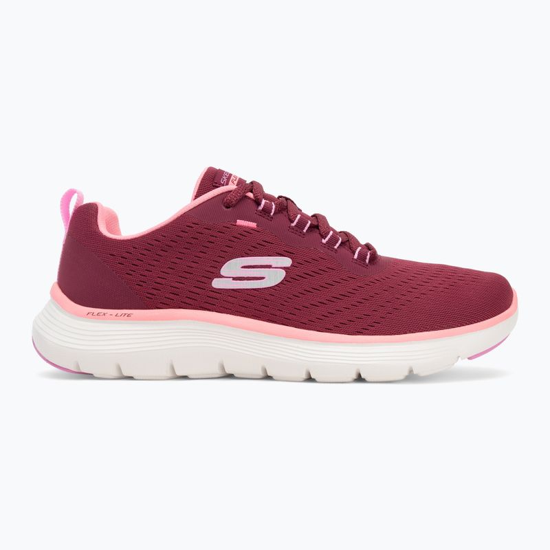 SKECHERS női cipő Flex Appeal 5.0 New Path bordó bordó 2