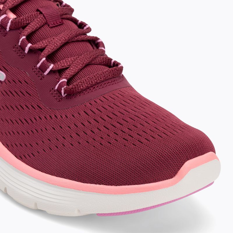 SKECHERS női cipő Flex Appeal 5.0 New Path bordó bordó 7