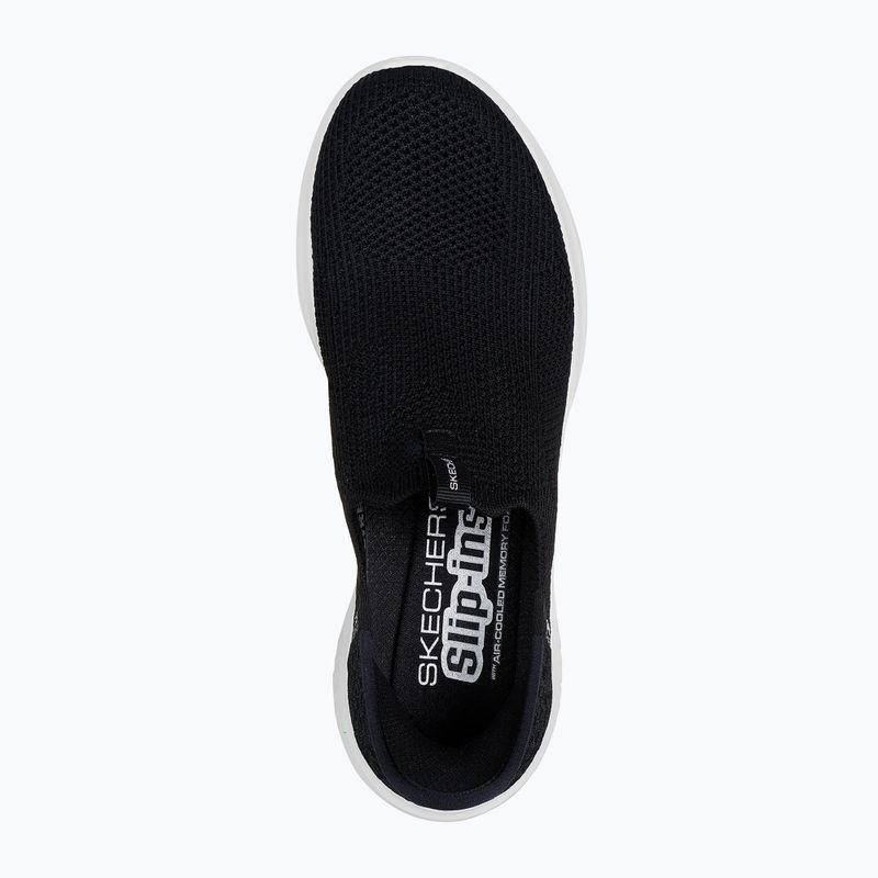 Női SKECHERS Ultra Flex 3.0 Easy Win fekete/fehér cipő 11