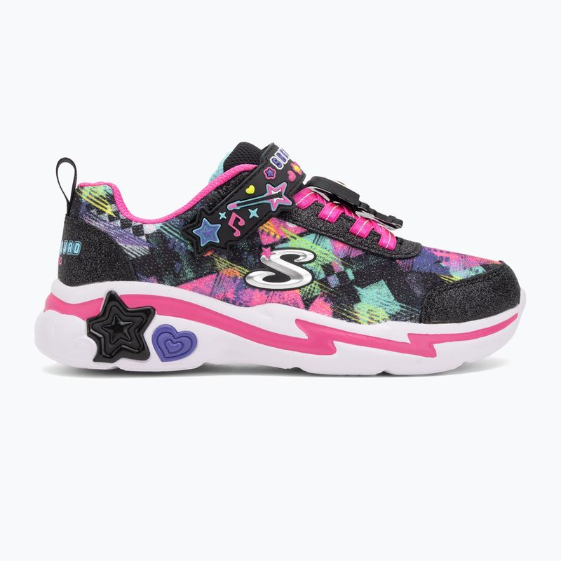 Skechers Snuggle Skech Squad fekete/multi gyerekcipő 2