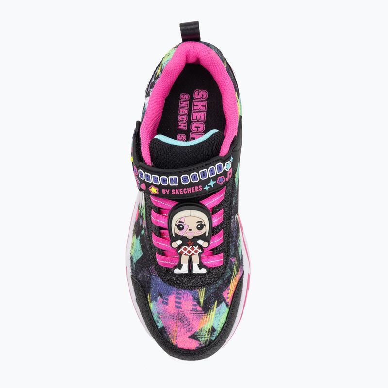 Skechers Snuggle Skech Squad fekete/multi gyerekcipő 5