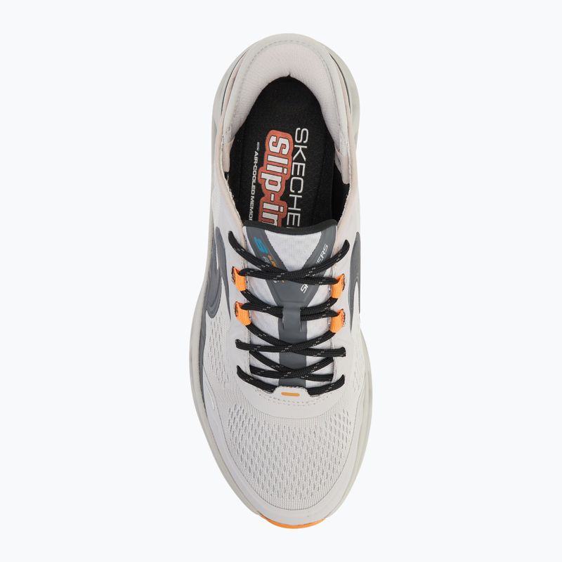 Férfi cipő SKECHERS Glide Step Altus gray/orange 5