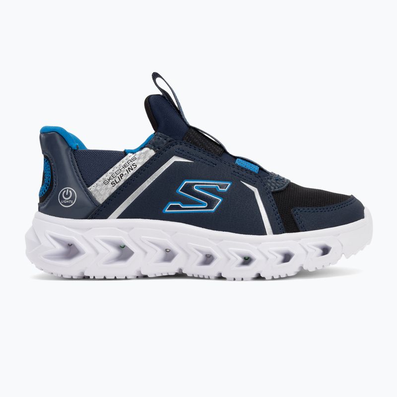 SKECHERS Slip-Ins Hypno-Flash 2.0 gyerekcipő navy/fekete színben 2