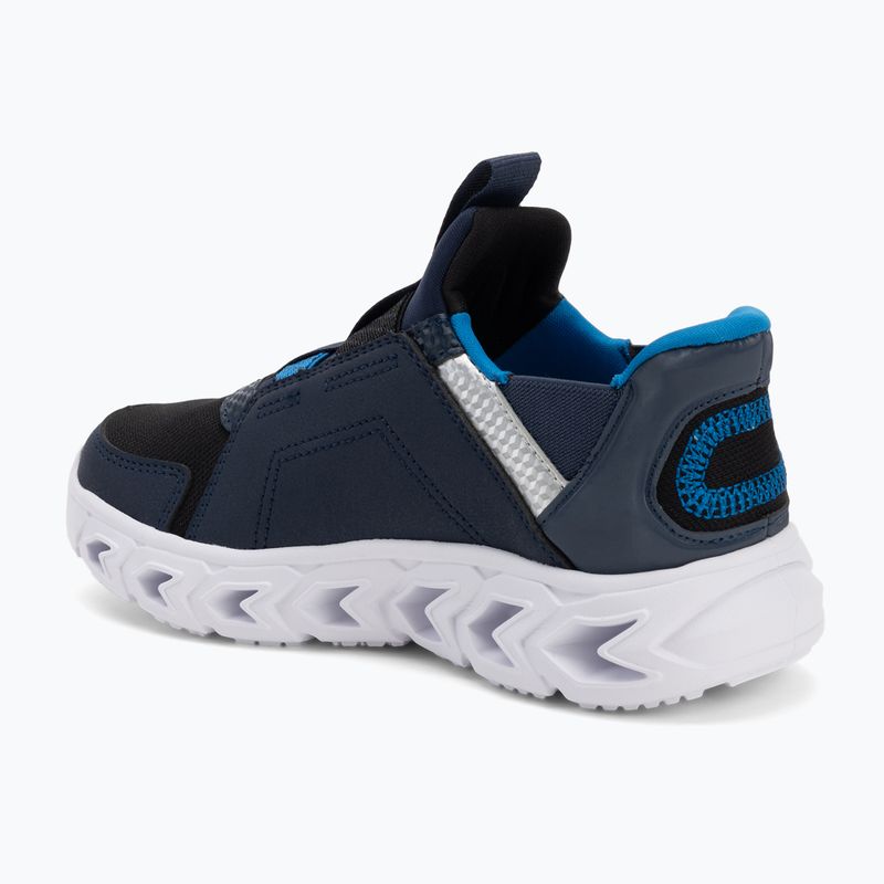 SKECHERS Slip-Ins Hypno-Flash 2.0 gyerekcipő navy/fekete színben 3