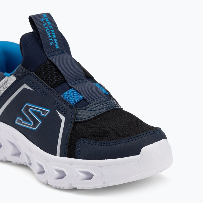 SKECHERS Slip-Ins Hypno-Flash 2.0 gyerekcipő navy/fekete színben 7