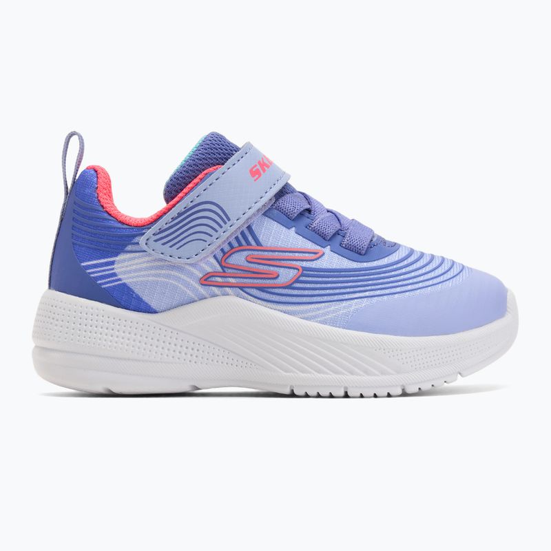 SKECHERS Microspec Advance levendula/rózsaszín gyermekcipő 2