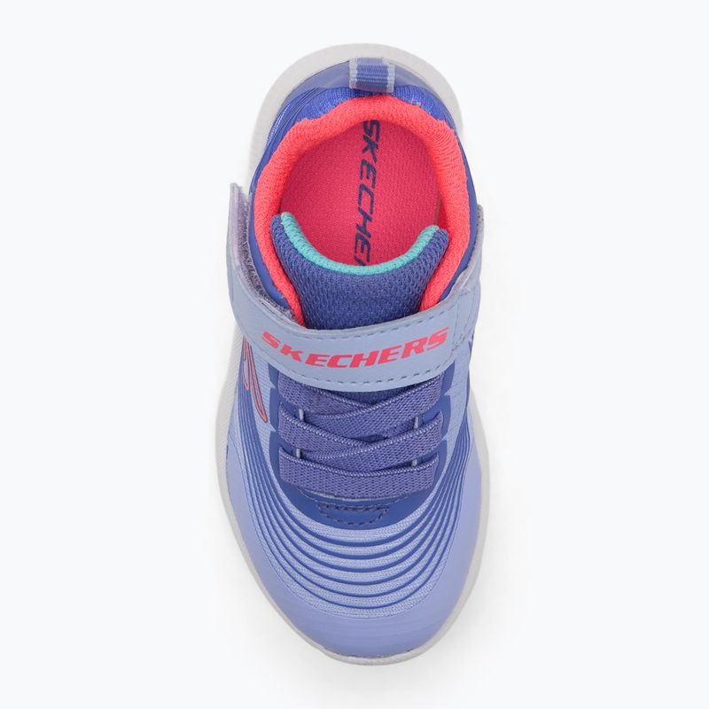 SKECHERS Microspec Advance levendula/rózsaszín gyermekcipő 5