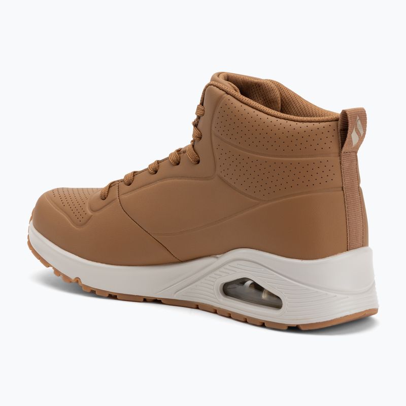 Női SKECHERS Uno Stand High gesztenyebarna cipő 3