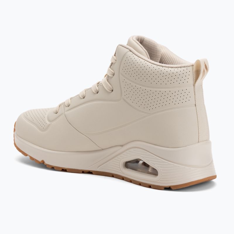 Női SKECHERS Uno Stand High törtfehér cipő 3