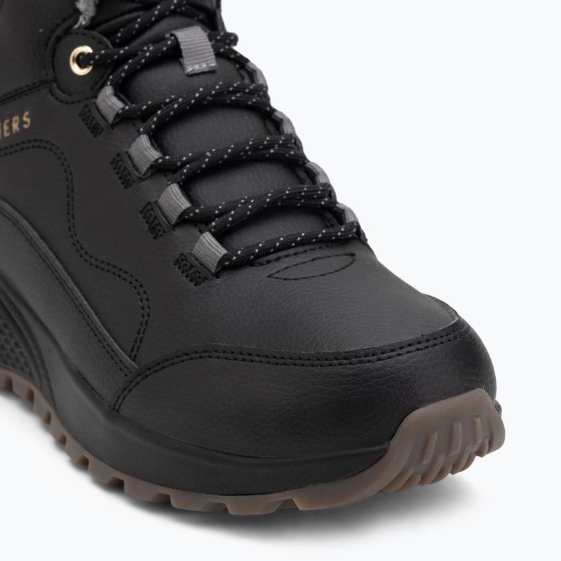 Női Skechers Uno Rugged Natures Bliss fekete cipő 7
