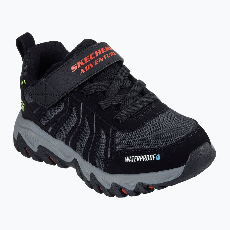 SKECHERS Rugged Ranger Hydro Explorer gyerekcipő fekete/piros/sárga