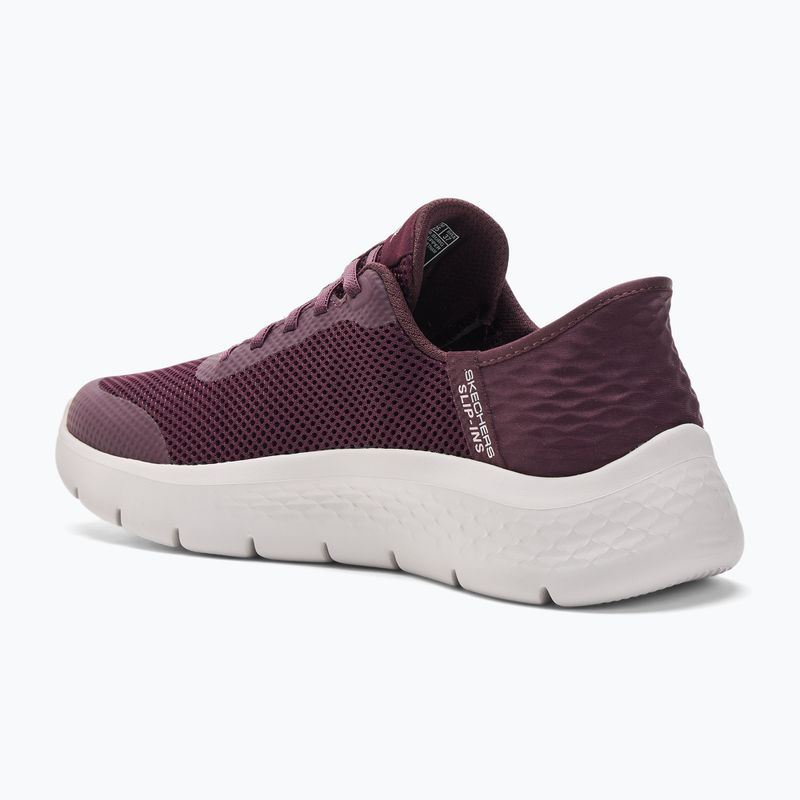 Női cipő SKECHERS Go Walk Flex Grand Entry burgundy 3